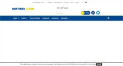 Desktop Screenshot of northernsound.ie