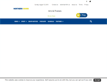 Tablet Screenshot of northernsound.ie